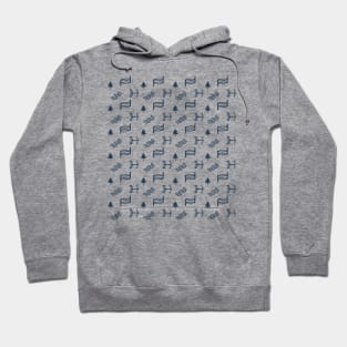 Textile Pattern Hoodie